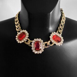 Liars & Lovers Dazzling Chunky Statement Choker Necklace​​​